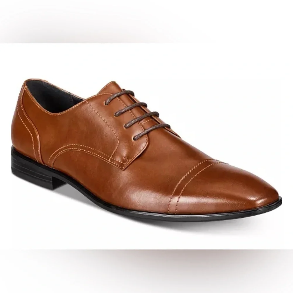 Alfani Men's Quincy Cap-Toe Lace-Up Shoes